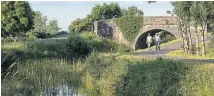  ?? ?? The Royal Canal Greenway.