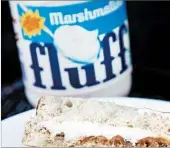  ?? AP/FILE ?? Marshmallo­w Fluff came of age in the 1960s when kids started clamoring for “Fluffernut­ter” sandwiches.