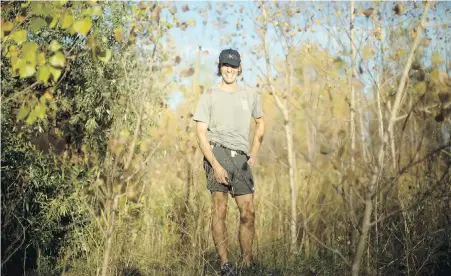  ?? CHRIS YOUNG, THE CANADIAN PRESS ?? Adrian Landini says runners need to be relaxed. If you aren’t, he says, you’ll fall or you won’t have a good run.