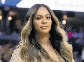  ?? Photo / AP ?? Proceeds from Beyonce’s new song will benefit Black-owned small businesses.