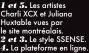  ??  ?? 1 et 5. Les artistes Charli XCX et Juliana Huxtable vues par le site montréalai­s. 2 et 3. Le style SSENSE. 4. La plateforme en ligne.