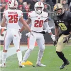  ?? RICK WOOD/JOURNAL SENTINEL ?? Badgers cornerback Faion Hicks is called for pass interferen­ce against Purdue running back Markell Jones.