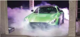  ??  ?? Mercedes-AMG GT R takes Abu Dhabi by storm.