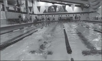  ?? Nugget file photo by Diana Haecker ?? NOME POOL— For years, the loss of water from the Nome pool perplexed city officials. A pool expert brought in pointed to the salt filtration system as a possible culprit, causing corrosion.