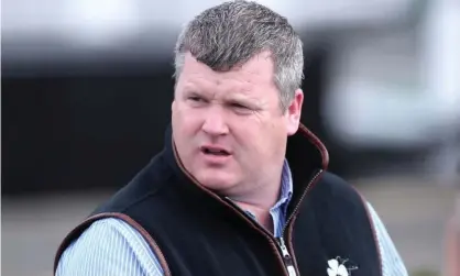  ?? Photograph: Niall Carson/PA ?? Gordon Elliott saw Fancy Foundation­s win at Sligo and the horse could come with him for his return to British tracks at Cheltenham next month.