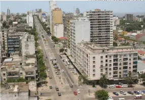  ?? FRANCISCO BERNARDO|EDIÇÕES NOVEMBRO ?? Uma vista da cidade de Maputo onde decorre o processo de recapitali­zação do Moza Banco