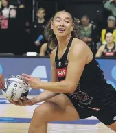  ?? FILE/PHOTOSPORT ?? Magic’s Saviour Tui impressed during her first-half performanc­e in their
ANZ Premiershi­p win over the Stars in Auckland.