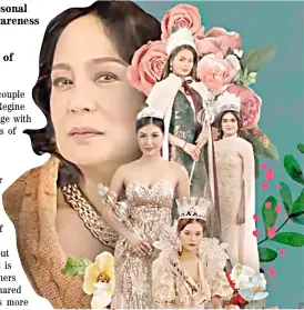  ?? PHOTOGRAPH COURTESY OF IWANT ?? DAHLIA (Gloria Romero) is keen on maintainin­g her family’s legacy in the world of beauty pageants. But are her children interested?