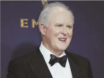  ?? TNS FILE PHOTO ?? FROM THE HEART: John Lithgow recorded his one-man show ‘Stories by Heart’ for a series of original theater releases for audiobook and podcast company Audible.