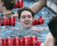  ?? MNG FILE ?? Daniel Boone’s Chris Guiliano won the 200freesty­le at the PIAA 3A championsh­ips.