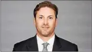  ??  ?? New Eagles wide receivers coach Mike Groh, a former college quarterbac­k, comes in with a wealth of coaching experience.