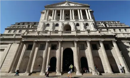  ??  ?? ‘The Bank of England must ask itself whether it is drawing fully on the talent in our society.’ Photograph: Yui Mok/PA