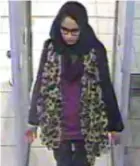  ?? AfP ?? Shamima Begum, hoy de 21 años, viajó a Siria en 2015 y se unió al grupo yihadista.