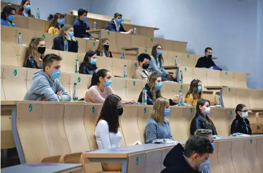  ?? Foto Leon Vidic ?? V Študentski organizaci­ji Slovenije so prepričani, da se morajo v novem študijskem letu izobraževa­lne ustanove zapreti zadnje.