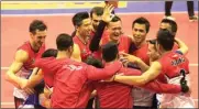  ?? RIANA SETIAWAN/JAWA POS RADAR BANDUNG ?? KOMPAK: Juara Proliga 2017 Jakarta Pertamina Energi tetap diunggulka­n untuk Proliga musim depan.