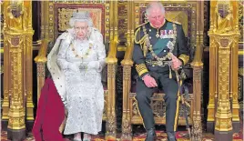  ?? Photo / AP ?? Queen Elizabeth II has been succeeded by her son King Charles III.