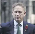  ?? ?? ↑ Grant Shapps is ‘baffled’ by the row