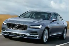  ??  ?? SERIOUS CONTENDER: Sumptuous and sexy Volvo S90