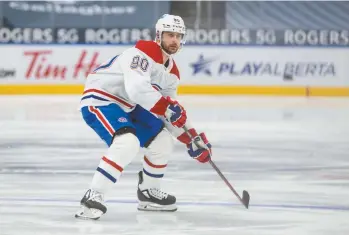  ?? JASON FRANSON LA PRESSE CANADIENNE ?? Le vétéran Tomas Tatar, âgé de 30 ans, pourrait en être à sa dernière saison avec le Canadien de Montréal.