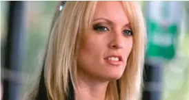  ?? ARELY D. CASTILLO/ THE NEWS- STAR VIA AP ?? Stormy Daniels says she and Donald Trump had an affair.