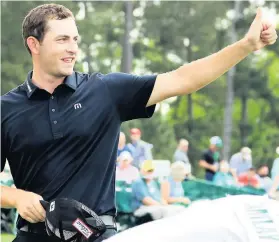  ??  ?? ON THE CHARGE: American Patrick Cantlay hit a brilliant 64 to jump into contention