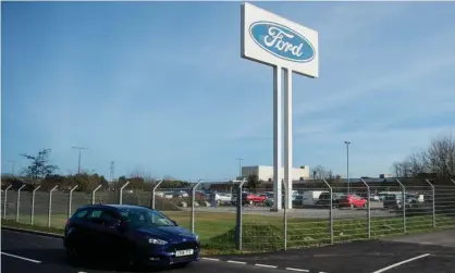  ?? Photograph: Dimitrios Legakis/The Guardian ?? The Ford engine plant in Bridgend, south Wales. Sources said the factory would shut down.