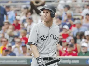  ?? BRUCE KLUCKHOHN/THE ASSOCIATED PRESS ?? The New York Yankees have added Todd Frazier and two relievers in a trade with the Chicago White Sox.