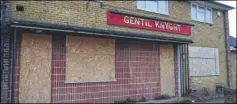  ??  ?? The former Gentil Knyght pub will be turned into homes