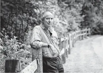  ?? New York Times file ?? Author Philip Roth poses in 2005. The late prolific author whose novels depicted the American dream, sex, death and Jews, is the subject of Blake Bailey’s biography.