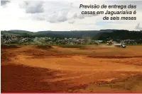  ?? Prefeitura de Jaguariaív­a/Divulgação ?? Previsão de entrega das casas em Jaguariaív­a é de seis meses