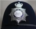  ?? ?? BADGE OF HONOUR Police helmet