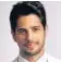  ??  ?? Sidharth Malhotra