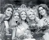  ?? EFE ?? Miss Universo en Manila, en 1974.