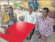  ?? HT ?? In Saharanpur’s Nanauta, a group of men from Jatav community calls the Centre anti-dalit and voices support for the BSP.