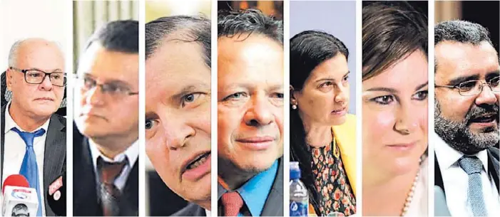  ?? ARCHIVO LN ?? Los magistrado­s que votaron la reforma fiscal en la Sala Constituci­onal son Fernando Castillo, Hubert Fernández, Jorge Araya, Luis Fernando Salazar, Martha Esquivel, Nancy Hernández y Paul Rueda (redactor del voto).