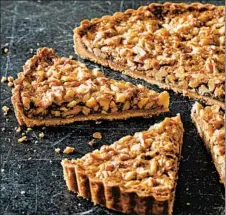  ?? DANIEL J. VAN ACKERE/AMERICA’S TEST KITCHEN 1 1 1 1 8 ?? cups walnuts, chopped coarse While regular pie crust is tender and flaky, classic tart crust should be fine textured, buttery rich, and crumbly — it is often described as being shortbread-like. Makes enough for one 9-inch tart.