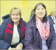  ?? (Pic: Marian Roche) ?? Breeda O’Connell from Pallasgree­n with Mary Casey, Hospital, just two members of the group who travelled to Galbally for the monthly get-together.