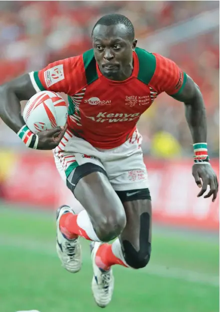  ?? Photo: World Rugby ?? Collins Injera during his prime years of rugby.