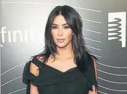  ?? ANDY KROPA / AP ?? Kardashian fue atracada la noche del 2 de octubre en París