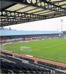  ?? ?? The South Enclosure at Dens will be closed to fans.