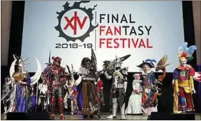  ??  ?? Le Final Fantasy XIV Fan Festival a attiré une communauté fidèle.