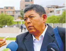  ?? ?? | John Larry Coayla, alcalde provincial de Mariscal Nieto. |