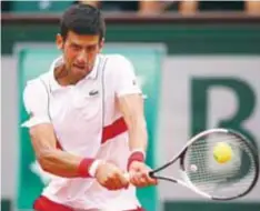  ?? | GETTY IMAGES ?? Nole enfrentará al español Jaume Munar en la siguiente ronda.