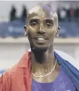  ??  ?? 0 BBC Sports Personalit­y of the Year winner Mo Farah