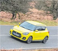  ??  ?? The Suzuki Swift Sport.