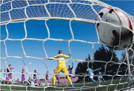  ??  ?? Westhills Stadium in Langford is the key part of Pacific FC’s plan to host games in an abbreviate­d CPL season.