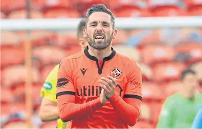 ??  ?? Dundee United striker Nicky Clark was at the centre of a saga between the Terrors and rivals Dundee.