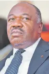  ??  ?? Ali Bongo Ondimba