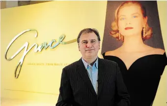  ?? RICHARD LAUTENS TORONTO STAR FILE PHOTO ?? Noah Cowan in 2011, when he was promoting an exhibit about Grace Kelly at the TIFF Bell Lightbox. The former TIFF co-director has died at the age of 55.