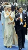  ?? (Reuters) ?? Da Tokyo Il principe Naruhito e la principess­a Masako